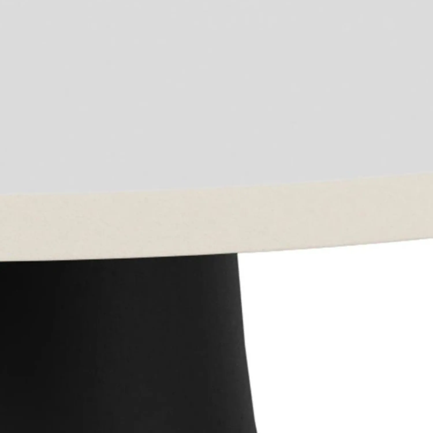 Nordhavn Salontafels|Solvani Salontafel laag Rond Keramiek Zwart-Wit 70cm