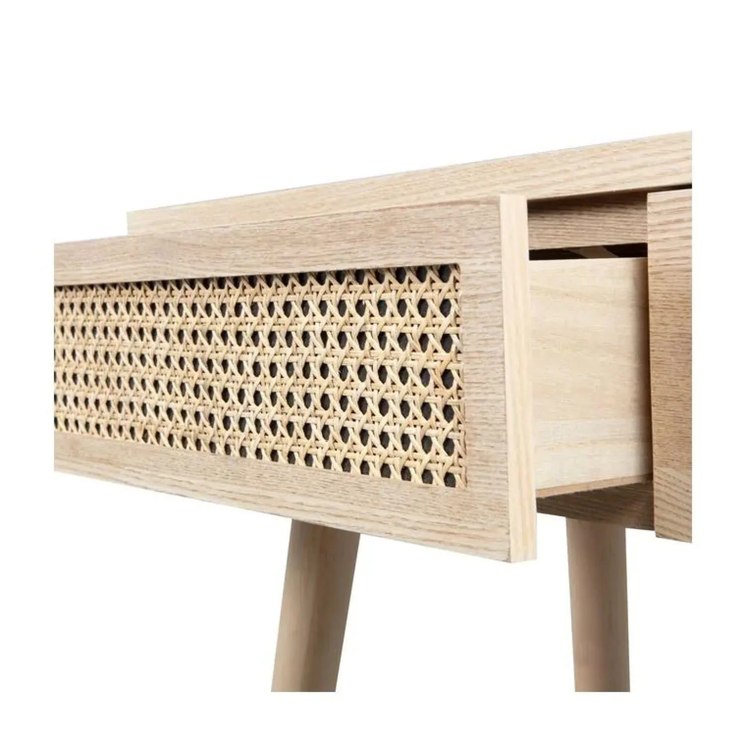 WOOOD Bureautafels|Soof Kaptafel Hout Naturel 70cm