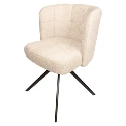 PTMD Eetkamerstoelen|Sora Eetkamerstoel Crème