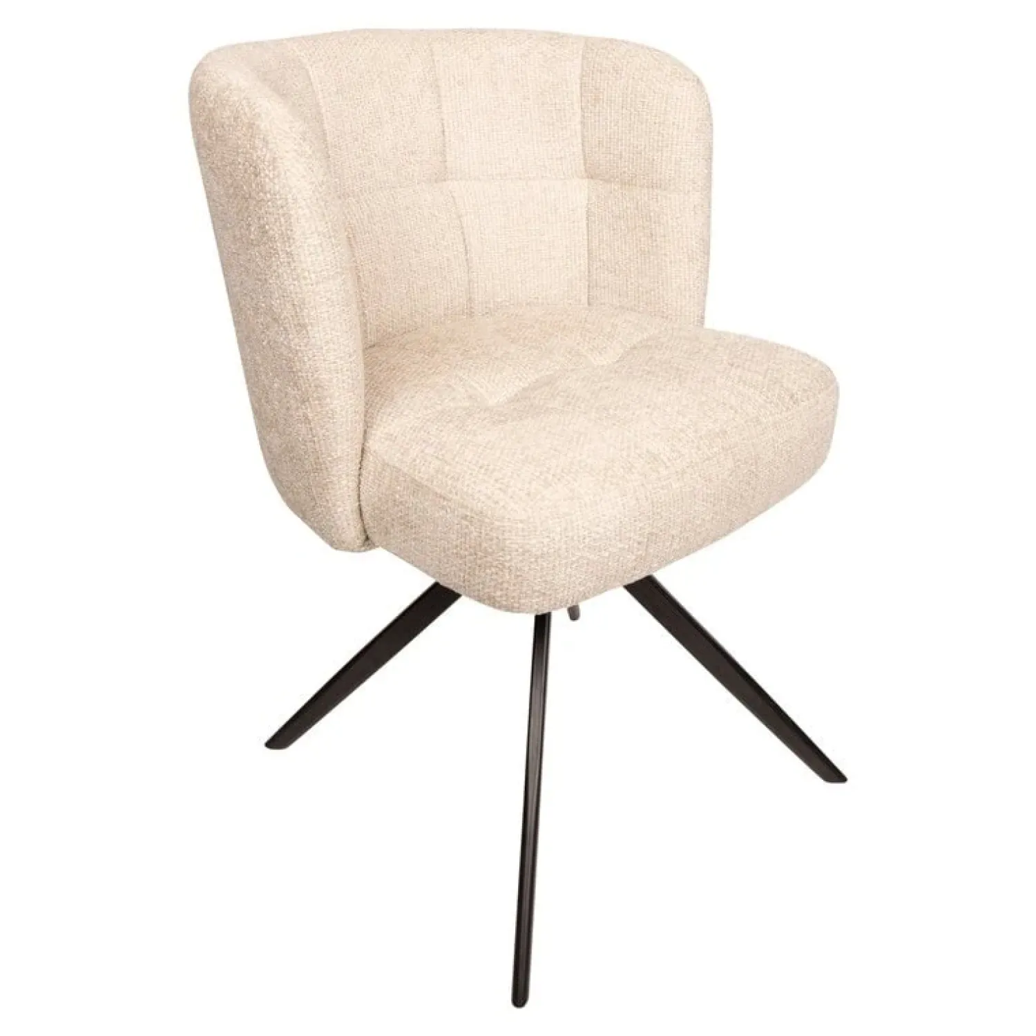 PTMD Eetkamerstoelen|Sora Eetkamerstoel Crème