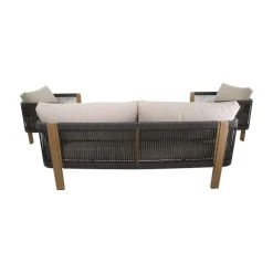 Lesli Living Loungeset|Sora Loungeset naturel