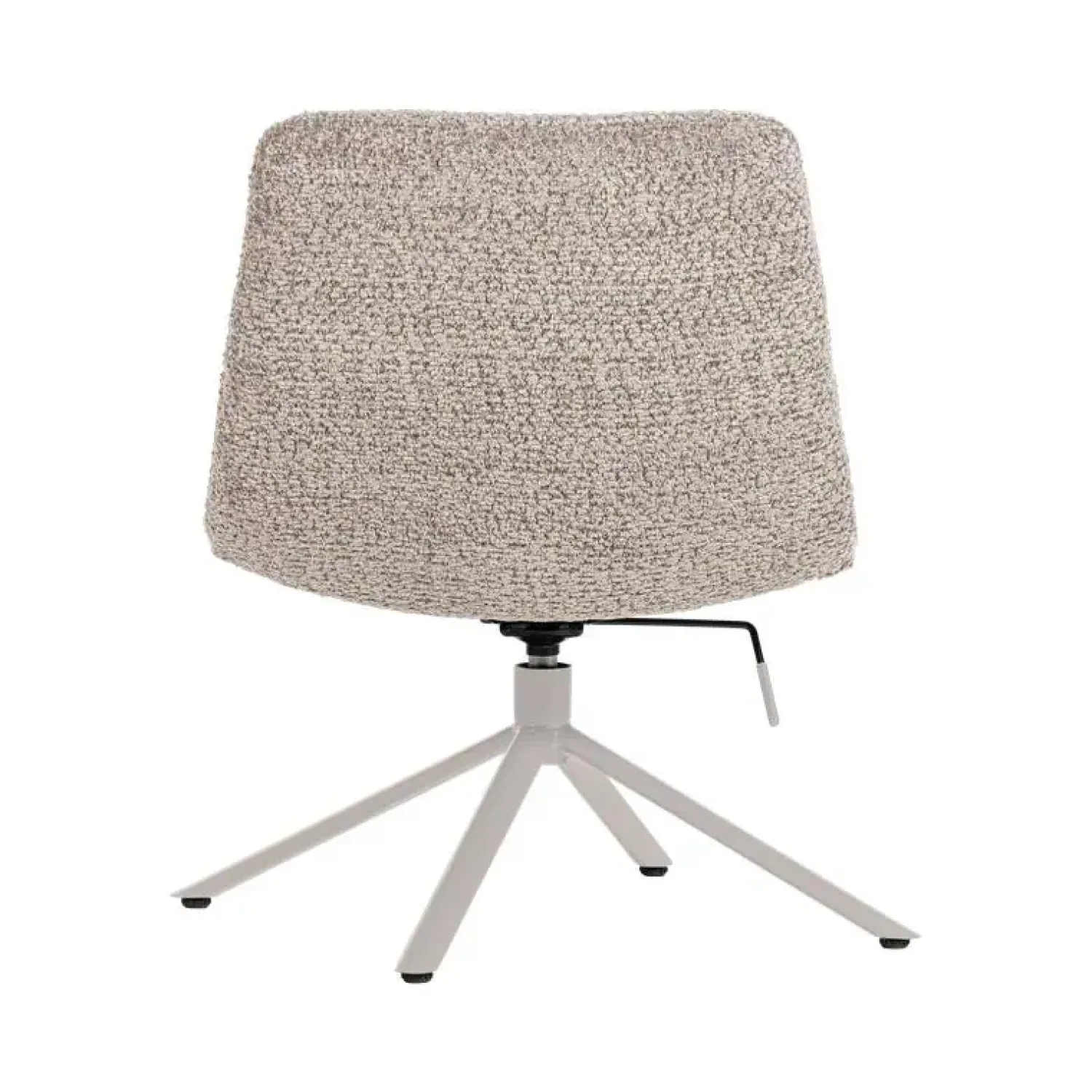 WOOOD Fauteuils|Soren Draaifauteuil Verstelbaar Wollig Grijs