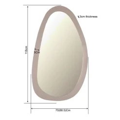 Furndea Spiegels|Spiegel Lucien 70 cm Zand