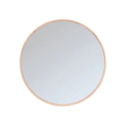Label51 Spiegels|Spiegel Oliva Naturel rond Eikenhout 90cm
