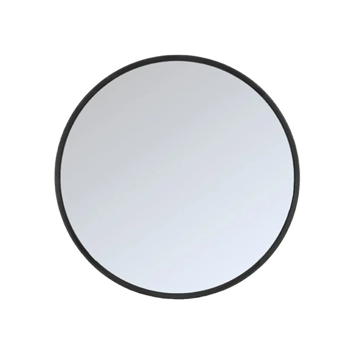 Label51 Spiegels|Spiegel Oliva Zwart rond Eikenhout 90cm