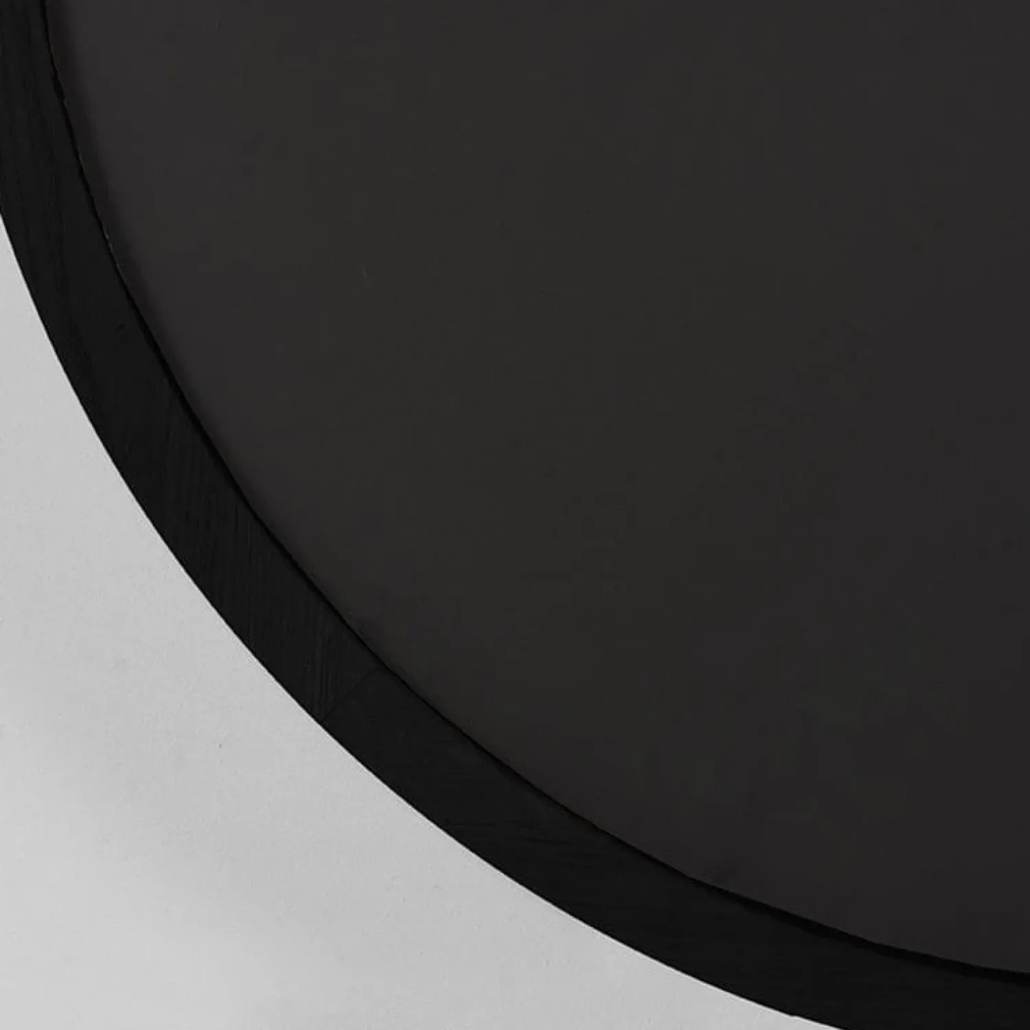 Label51 Spiegels|Spiegel Oliva Zwart rond Eikenhout 90cm