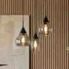 Kalfort Hanglampen|Glazen Hanglamp|Spix Hanglamp 3-lichts smoke glas
