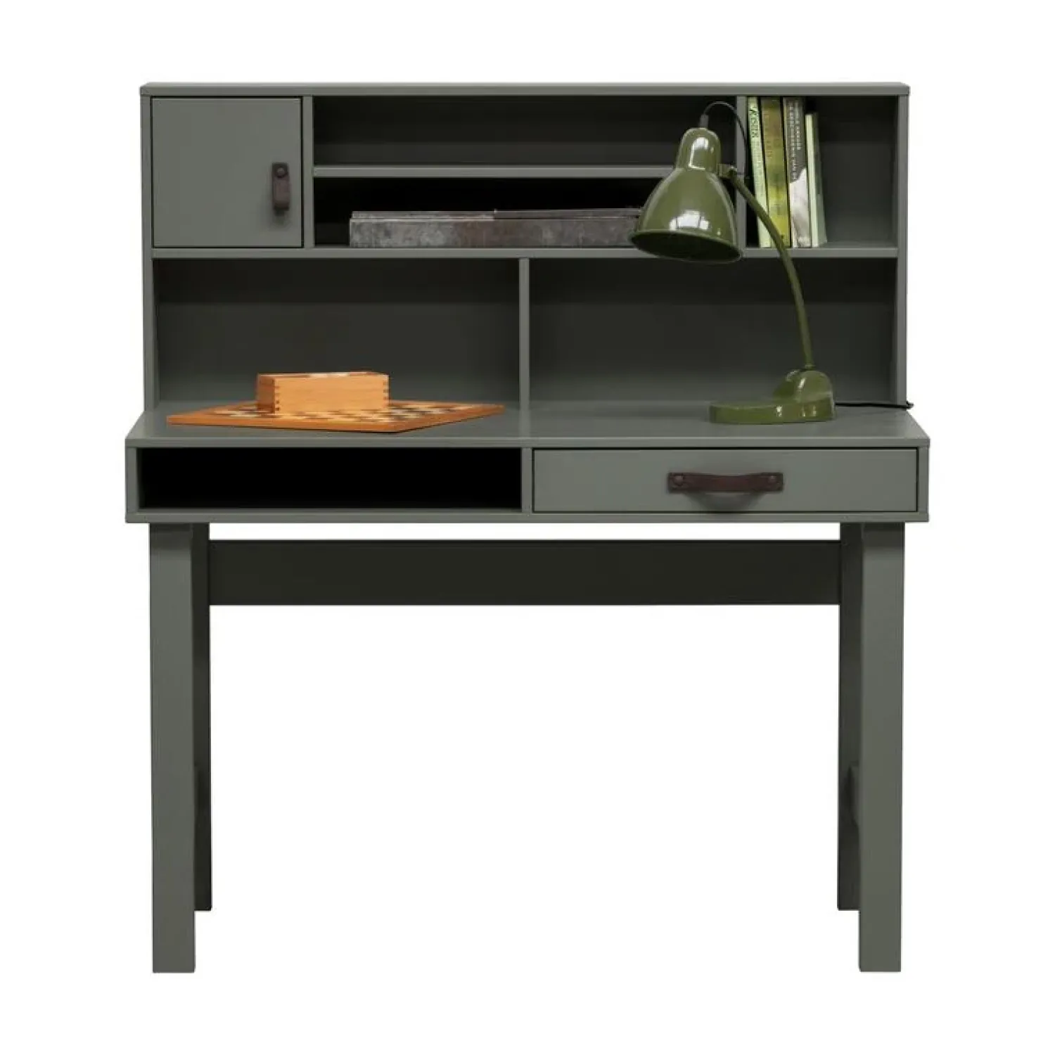 vtwonen Bureautafels|Stage Bureau Grenen Soap 110cm
