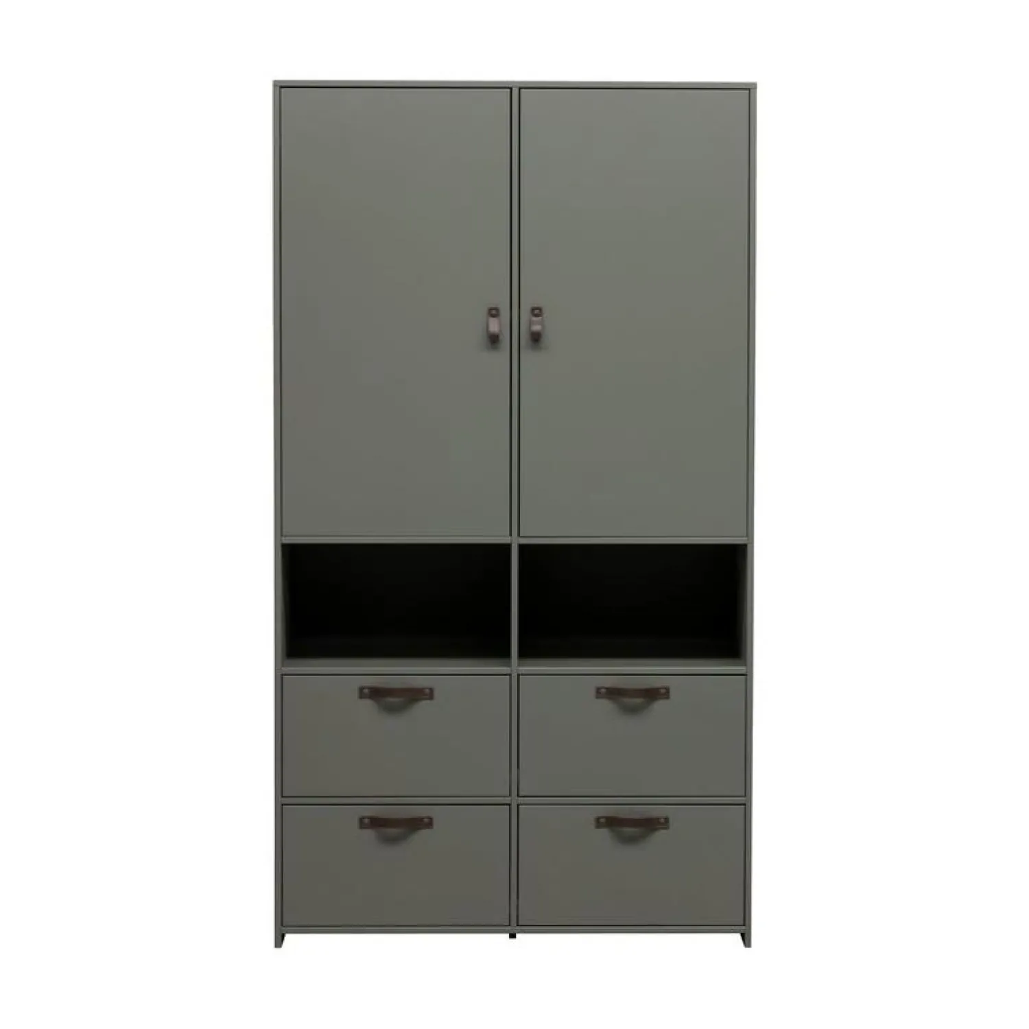 vtwonen Industriele Kasten|Kledingkasten|Stage Kledingkast Grenen Soap 103cm