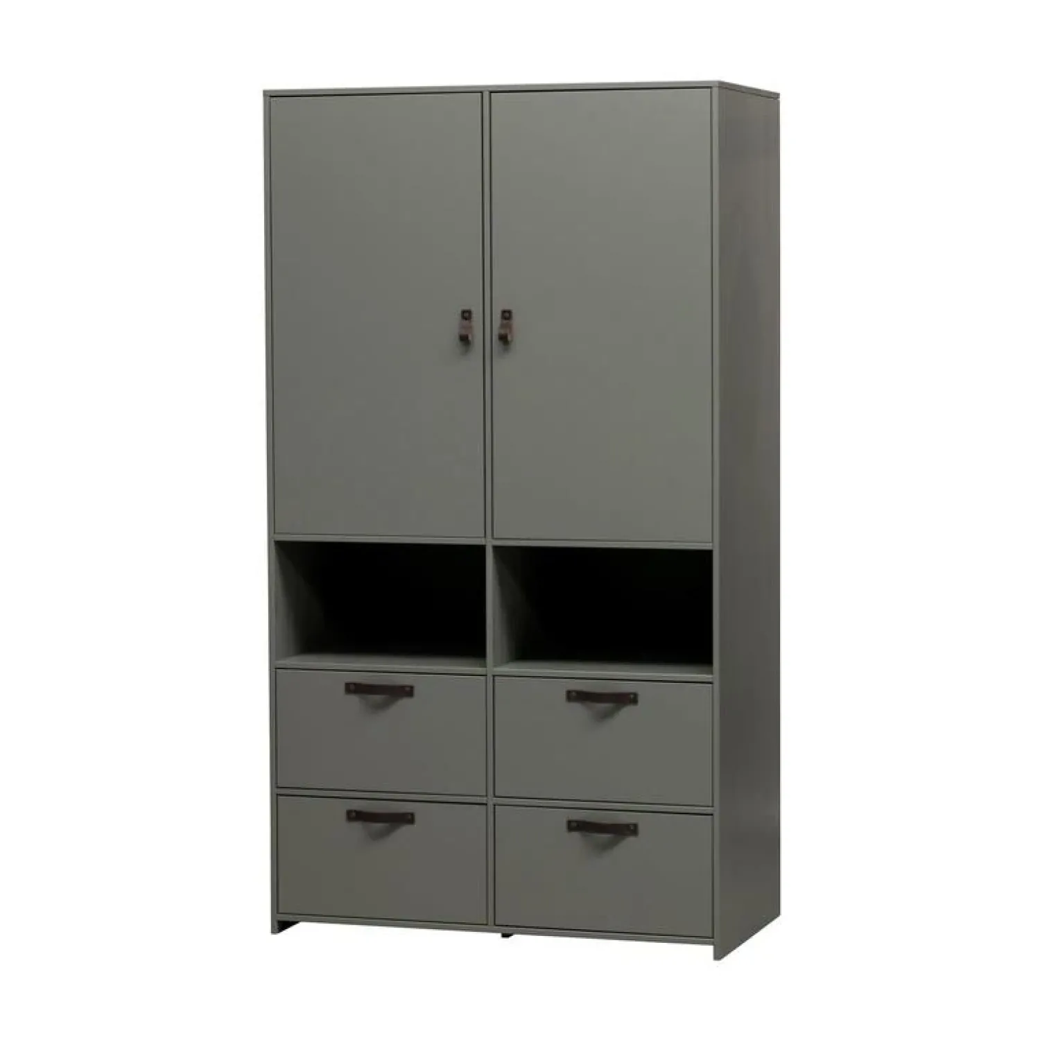 vtwonen Industriele Kasten|Kledingkasten|Stage Kledingkast Grenen Soap 103cm