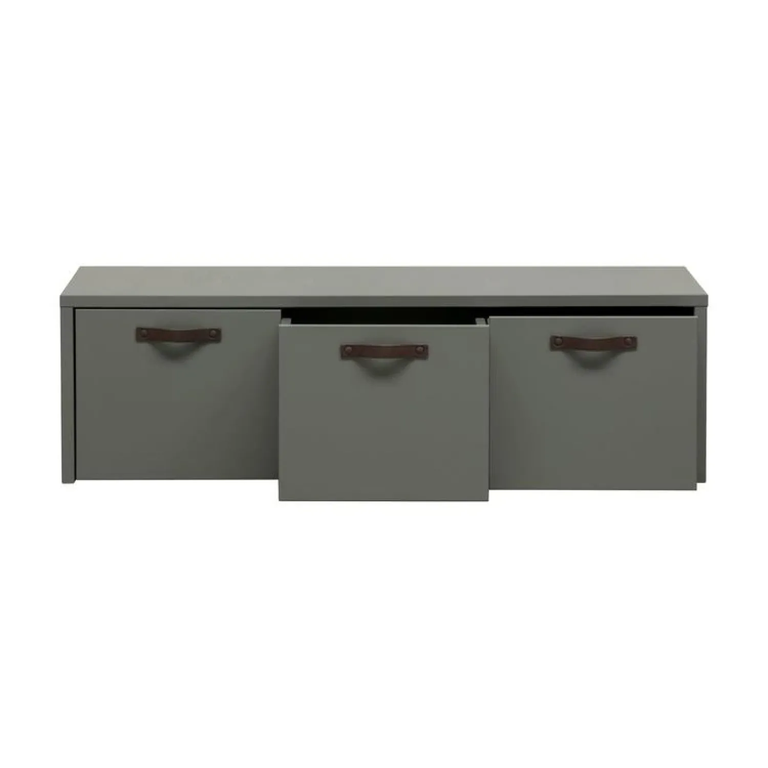 vtwonen Ladenkasten|Industriele Kasten|Stage Lage kast Grenen Soap 120cm