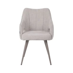 Label51 Eetkamerstoelen|Stan Eetkamerstoel Naturel met taupe poot