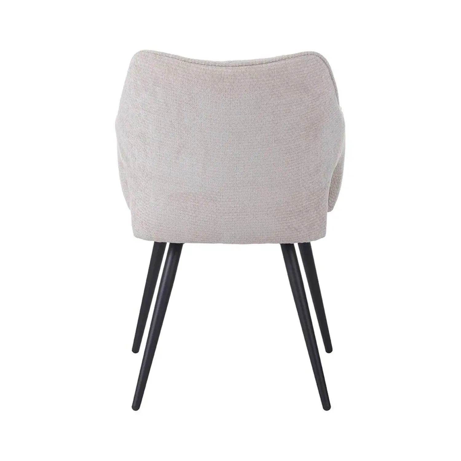 Label51 Eetkamerstoelen|Stan Eetkamerstoel Naturel met zwarte poot