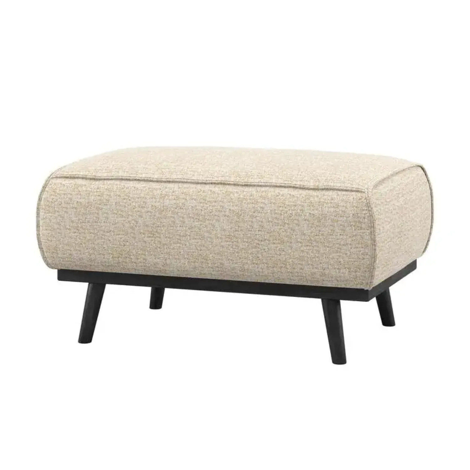 WOOOD Hockers|Statement Hocker Beige Melange 80cm