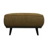 WOOOD Hockers|Statement Hocker Structure Velvet Brass 80cm