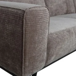 WOOOD Hoekbanken|Statement Hoekbank Rechts Ribstof Taupe