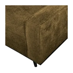 WOOOD 3 Zitsbanken|Statement 3-Zits Bank Structure Velvet Brass 230cm