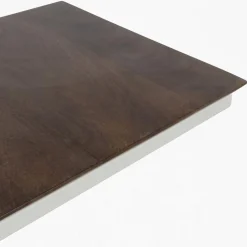 Mysons Bijzettafels|Stella Bijzettafel vierkant Walnoot 40cm