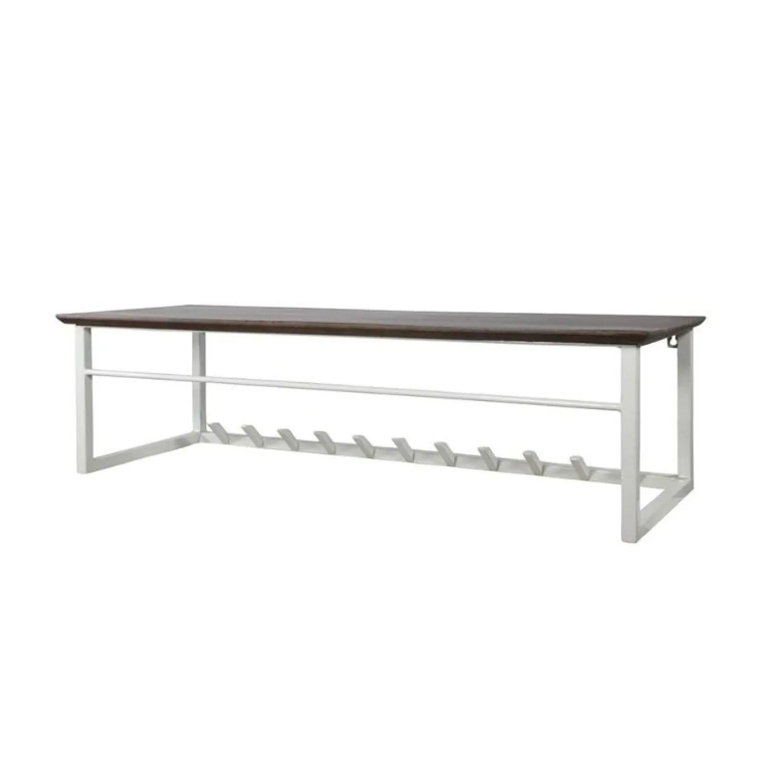 Mysons Kapstokken|Stella Kapstok 11 haaks met hoedenplank 100cm