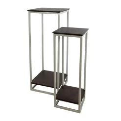 Mysons Overig|Stella Plantentafel set van 2 Walnoot