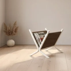 Mysons Overig|Stella Tijdschriftenhouder Walnoot 45cm