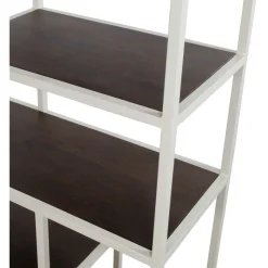 Mysons Vakkenkasten|Industriele Kasten|Stella Vakkenkast open Walnoot 84cm