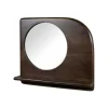 Mysons Wandrekken|Wandrekken|Stella Wandrek met spiegel Walnoot 45cm