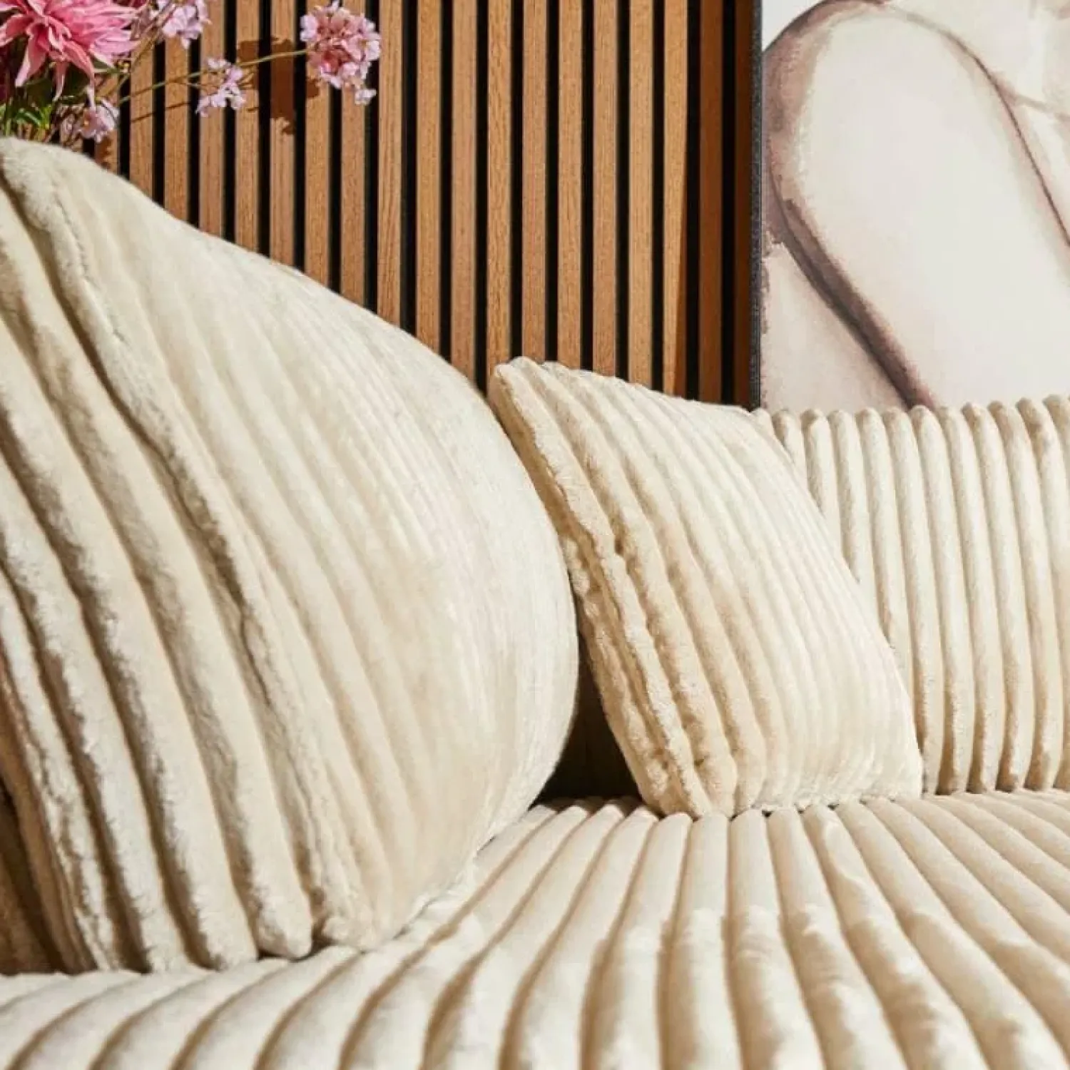 Furndea 2,5 Zitsbanken|Loungebanken|Sterre Hoekbank Sofa L + 2,5 zits Creme zand