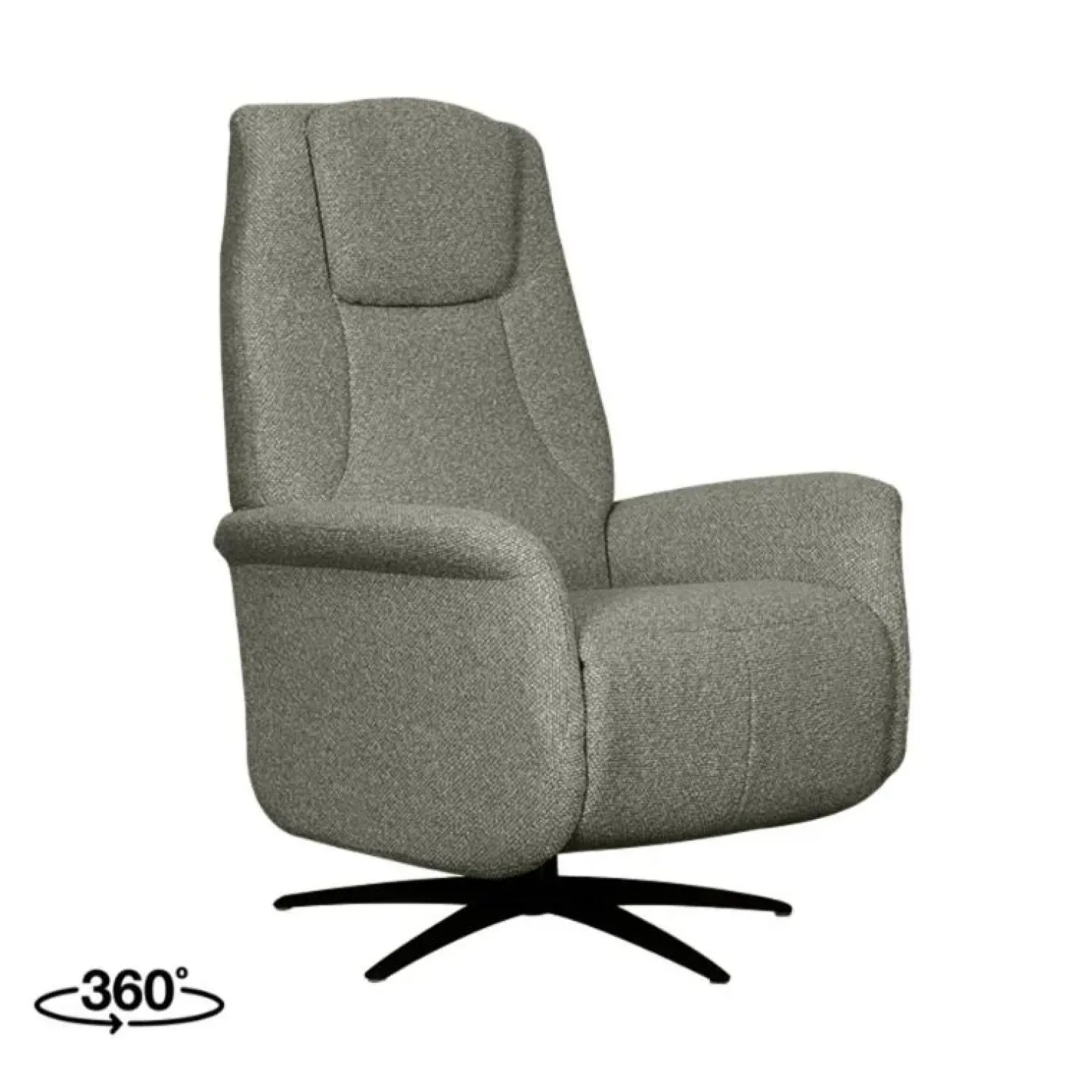 Label51 Fauteuils|Stockholm Fauteuil Mushroom Boucle Elektrisch