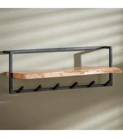 Kalfort Kapstokken|Stockton kapstok met hoedenplank 6 haken