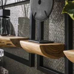 Kalfort Wandplanken|Wandrekken|Stockton XL wandplank set van 5 110cm