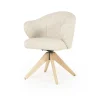 Eleonora Eetkamerstoelen|Stoel Connor naturel beige