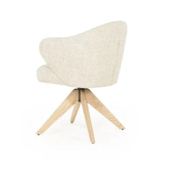 Eleonora Eetkamerstoelen|Stoel Connor naturel beige