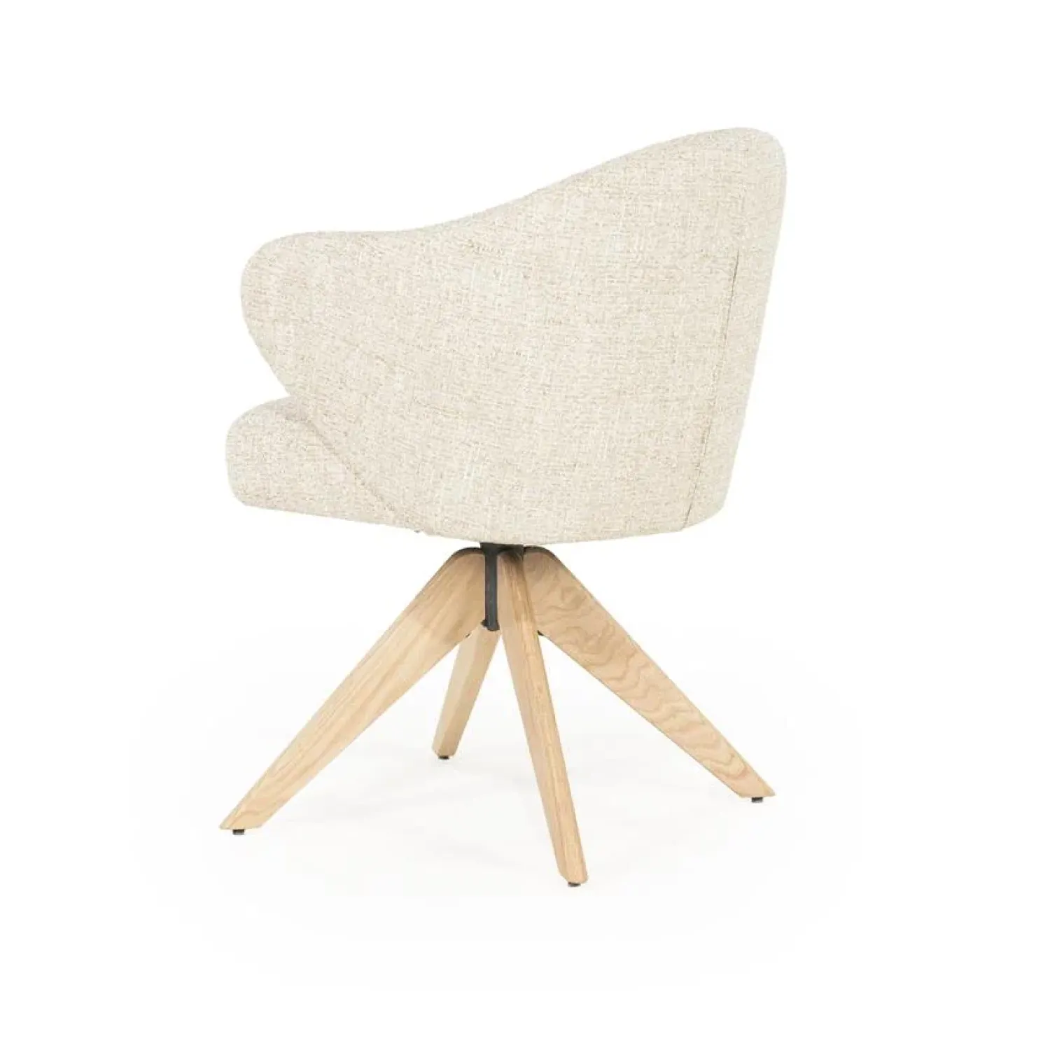 Eleonora Eetkamerstoelen|Stoel Connor naturel beige