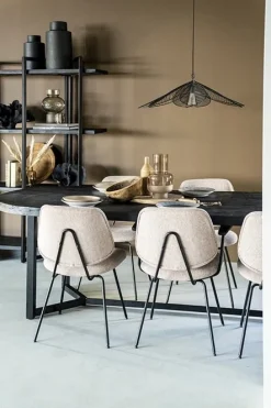 Eleonora Eetkamerstoelen|Stoel Lynn - beige fletcher