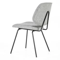 Eleonora Eetkamerstoelen|Stoel Lynn - grijs fletcher