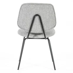 Eleonora Eetkamerstoelen|Stoel Lynn - grijs fletcher