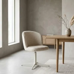 Eleonora Eetkamerstoelen|Stoel Molly beige
