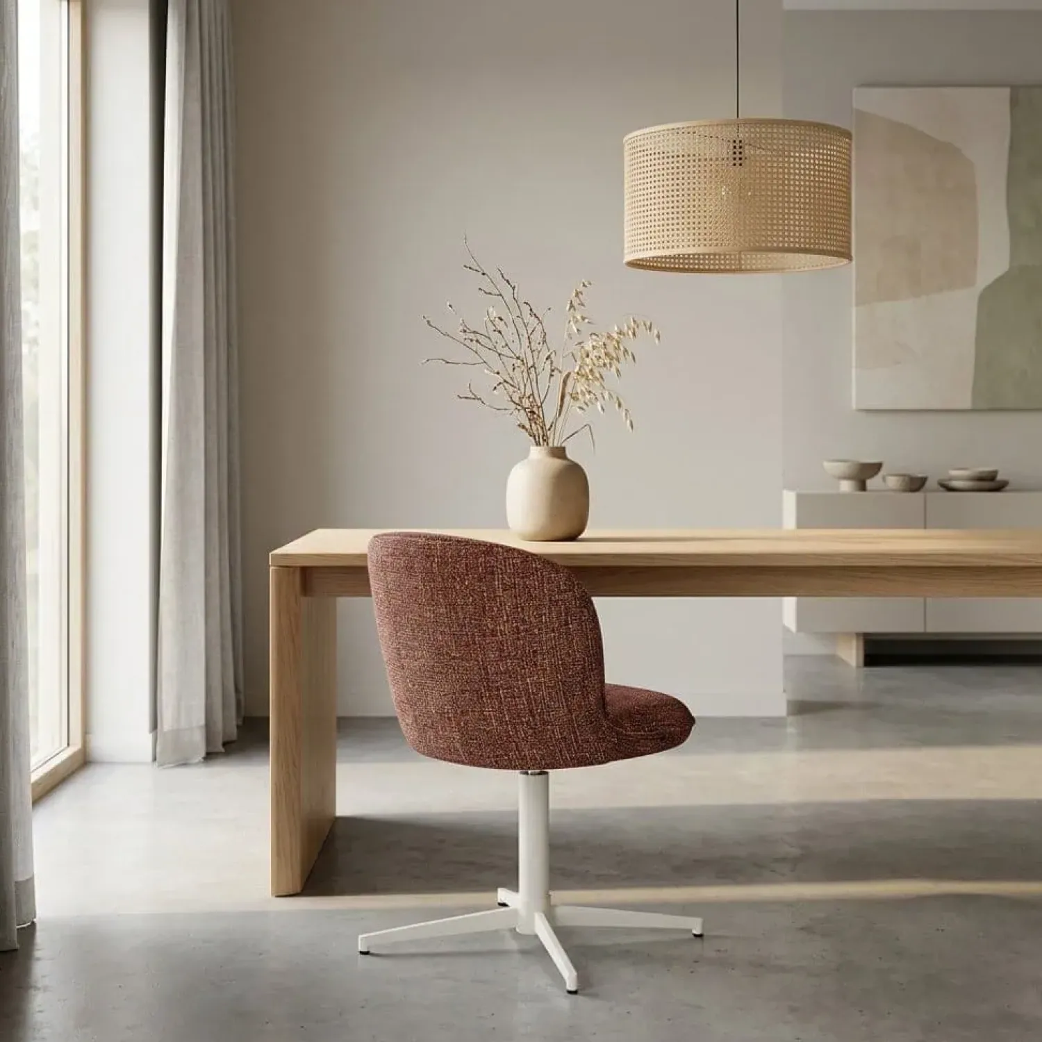Eleonora Eetkamerstoelen|Stoel Molly rood
