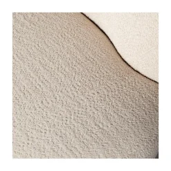 WOOOD Eetkamerbanken|Eetkamerbanken|Stone Bankje Rechts Boucle Creme 112cm
