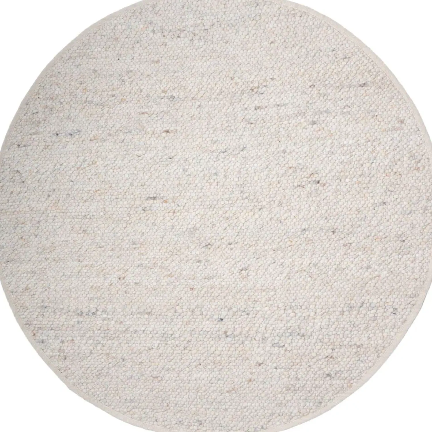 Decor 88 Vloerkleden|Stone vloerkleed Beige Rond 160x160cm