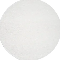 Decor 88 Vloerkleden|Stone vloerkleed Wit Rond 160x160cm