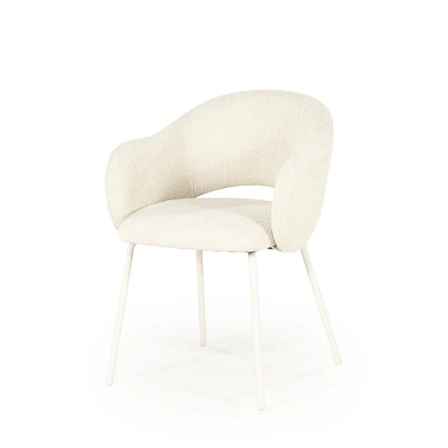 By Boo Eetkamerstoelen|Story Eetkamerstoel Beige Stof