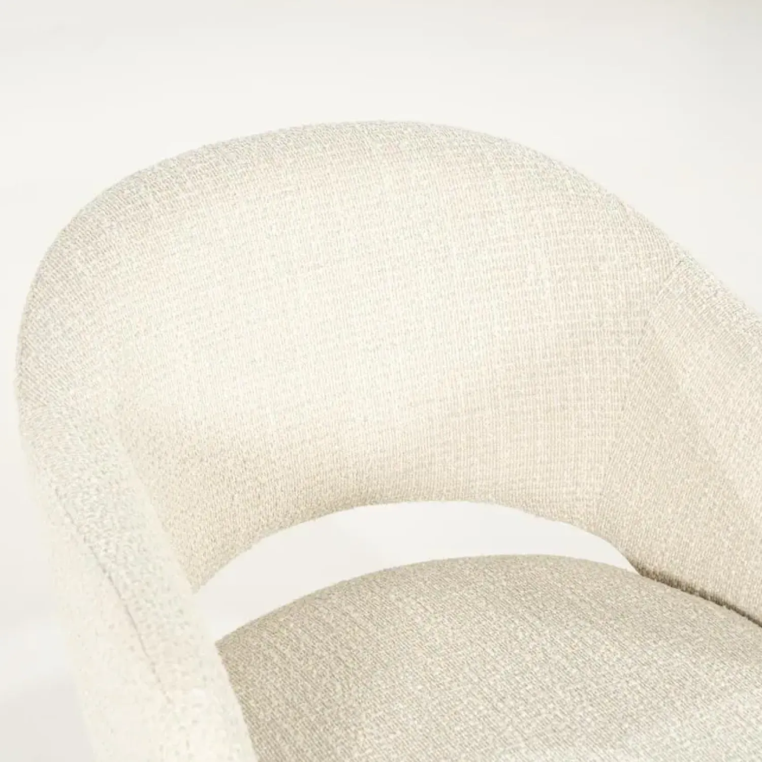 By Boo Eetkamerstoelen|Story Eetkamerstoel Beige Stof