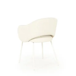 By Boo Eetkamerstoelen|Story Eetkamerstoel Beige Stof