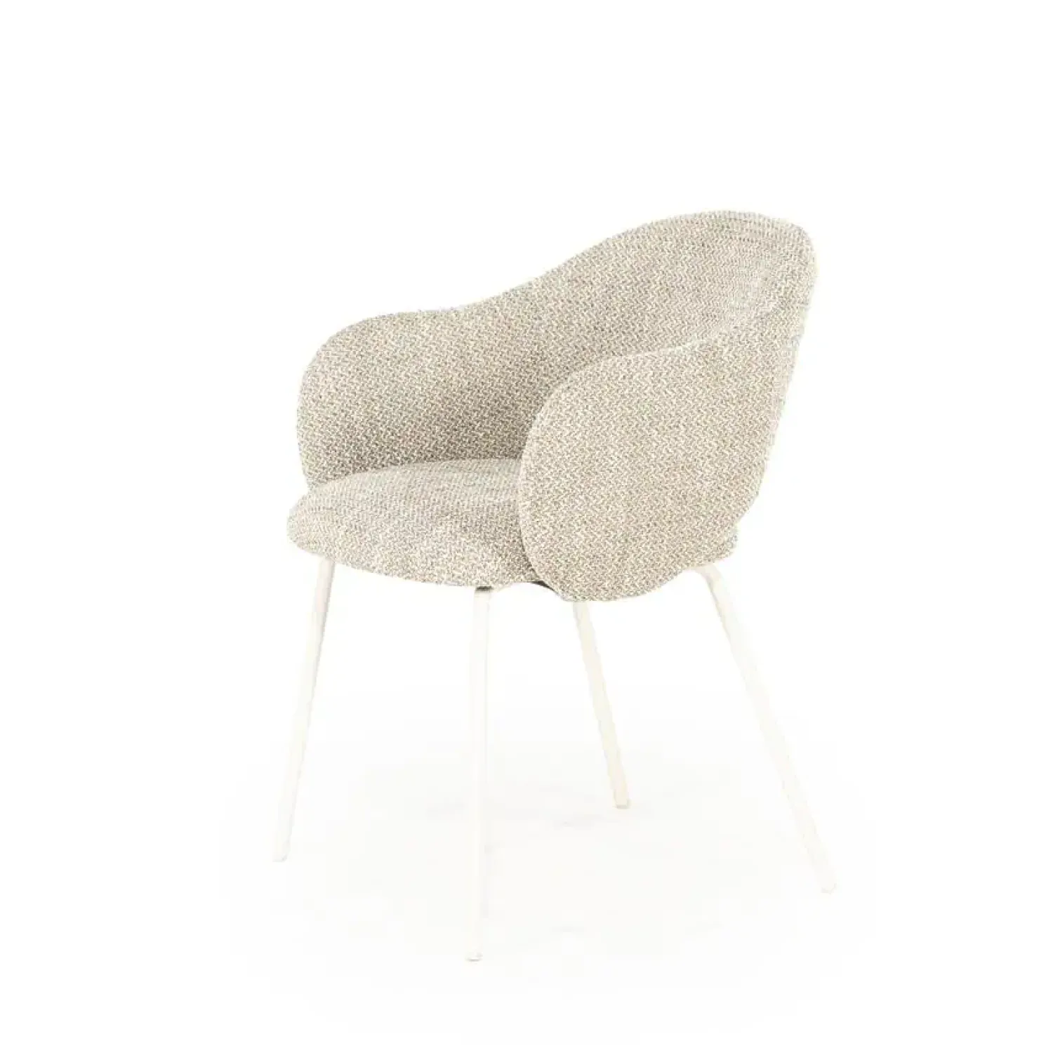 By Boo Eetkamerstoelen|Story Eetkamerstoel Taupe Stof