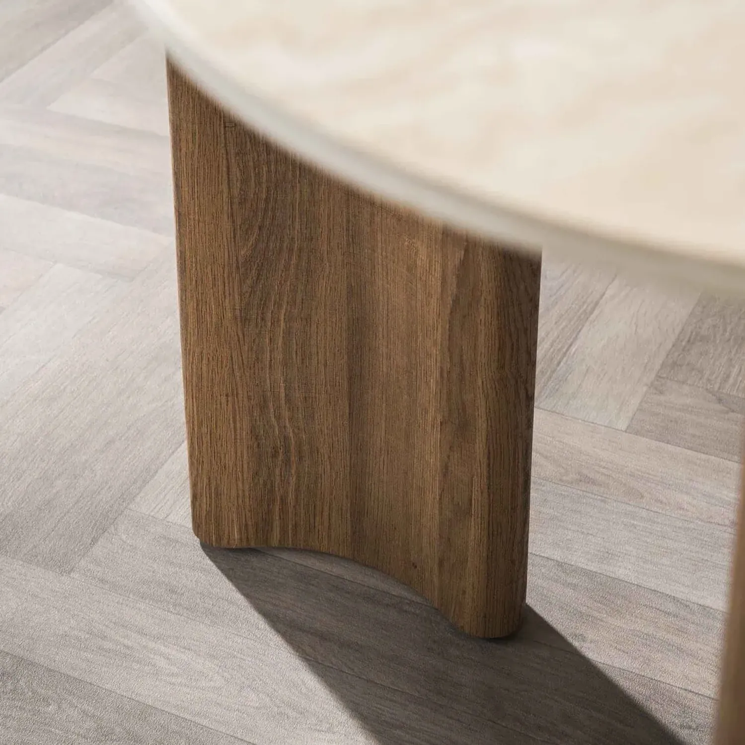 Kalfort Eettafels|Strato Eettafel Keramiek travertin 180cm