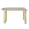 Kalfort Eettafels|Strato Eettafel ovaal Keramiek travertine 140cm