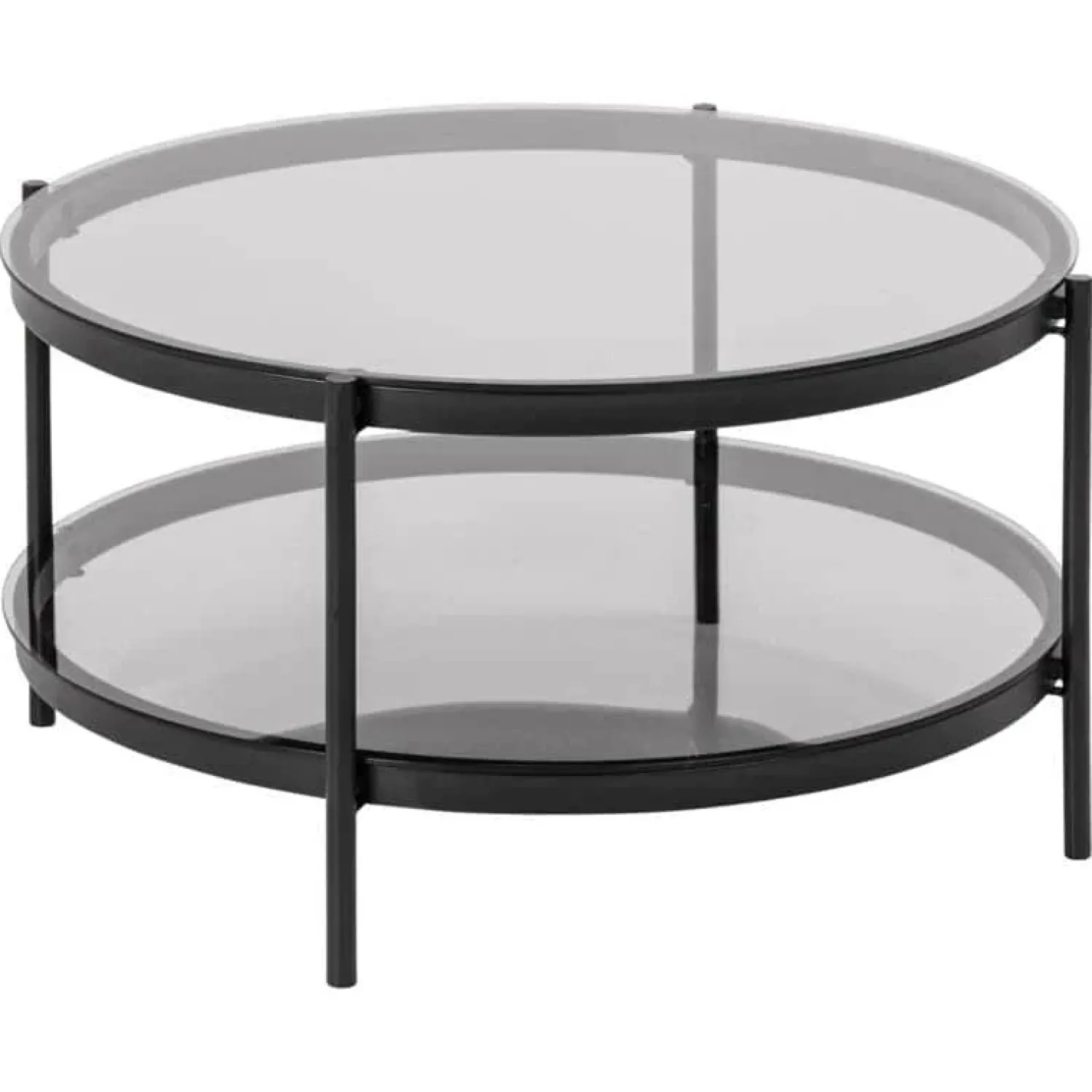 Nordhavn Salontafels|Stryn Salontafel Rond Zwart 79cm