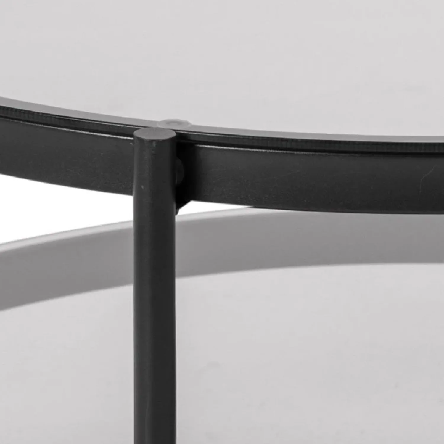 Nordhavn Salontafels|Stryn Salontafel Rond Zwart 79cm